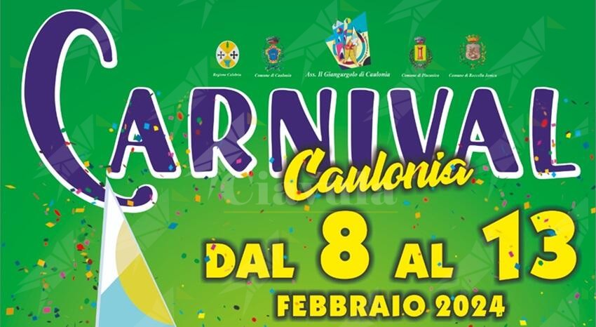 Caulonia Carnival 2024: il programma completo dell’evento