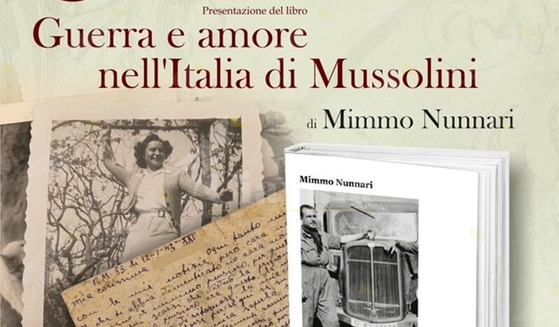 A Bovalino la presentazione del libro “Guerra e amore nell’Italia di Mussolini” di Mimmo Nunnari