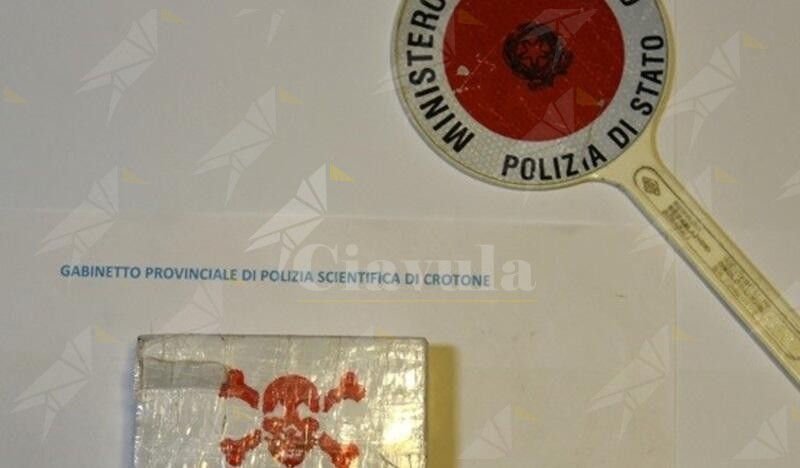 Controlli antidroga della polizia in Calabria, sequestrato oltre mezzo chilo di eroina