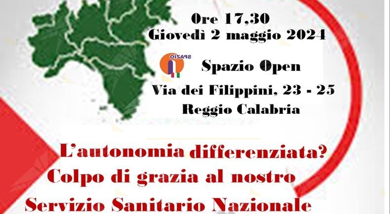 L’autonomia differenziata? Colpo di grazia al Servizio Sanitario Nazionale