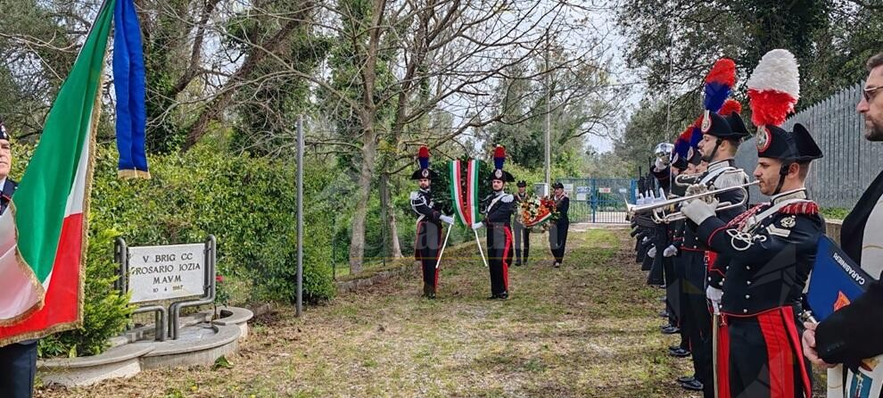 A Cittanova una cerimonia in memoria del vice brigadiere Rosario Iozia