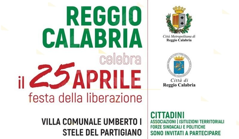 Reggio Calabria celebra la Festa della Liberazione