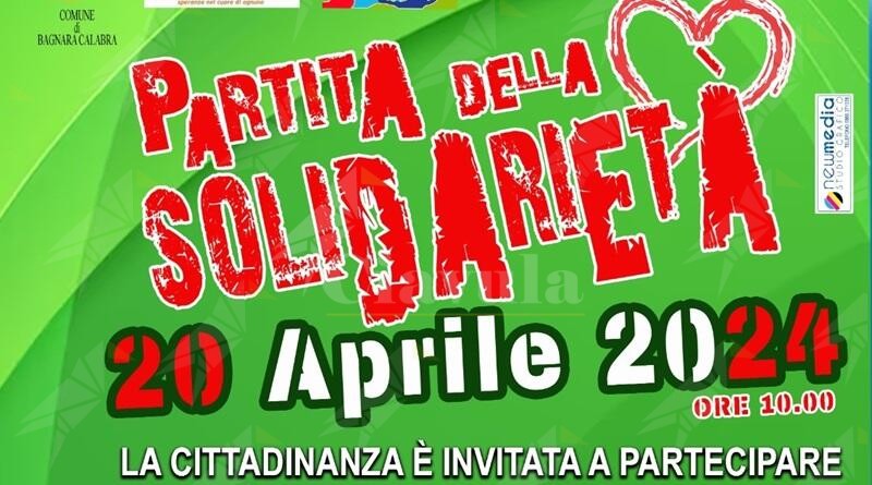 A Bagnara la nuova edizione della “Partita della Solidarietà”