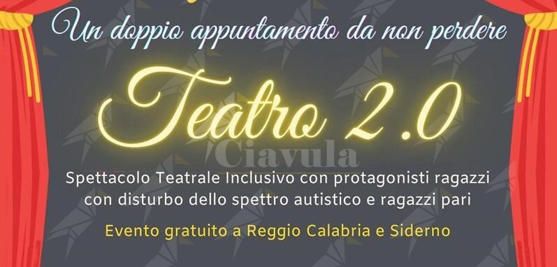 L’arte come ponte per l’inclusione, nasce a Siderno il progetto “Teatro 2.0”