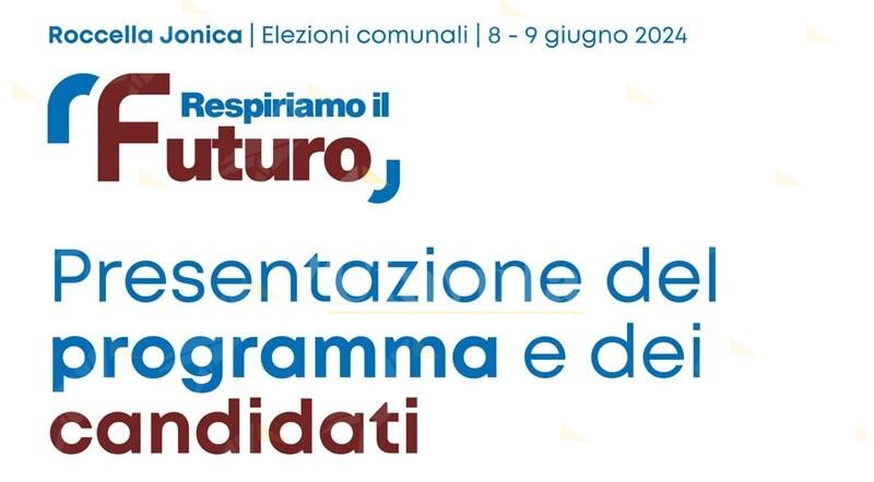 La lista “Roccella prima di tutto” presenta i propri candidati