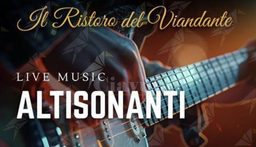 Domani sera al Ristoro del Viandante di Focà di Caulonia Live Music con gli “Altisonanti” Domani sera al Ristoro del Viandante di Focà di Caulonia Live Music con gli “Altisonanti”