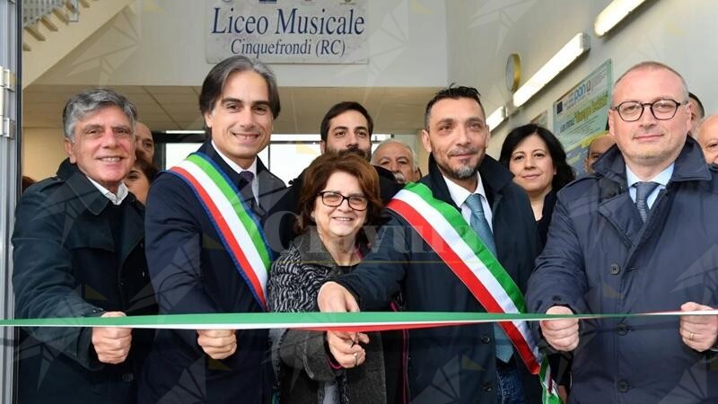 Apertura del Liceo Coreutico a Cinquefrondi, Conia: “Un sogno che si realizza”