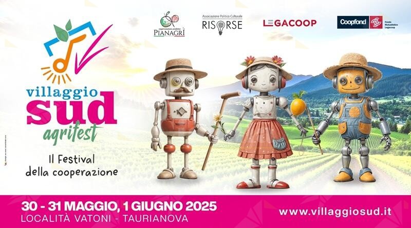 A Taurianova torna il Villaggio Sud Agrifest – Festival della Cooperazione