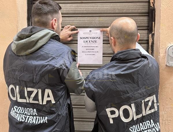 Sospesa la licenza di un circolo privato a Girifalco perchè frequentato da troppi pregiudicati
