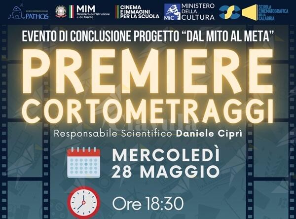 A Roccella l’evento conclusivo del progetto “Dal Mito al Meta – Percorsi cinematografici per il futuro”