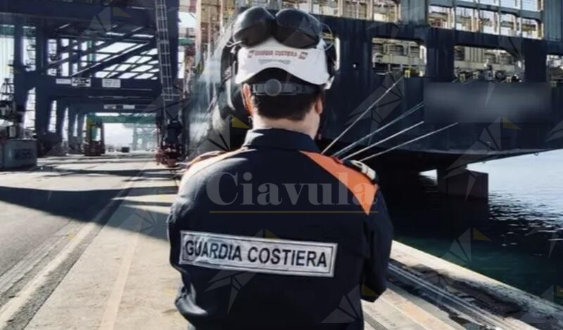 Nave statunitense bloccata al porto di Gioia Tauro per irregolarità, sanzioni per 10.000 euro