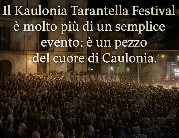 Rinnoviamo Caulonia sul KTF 2025: “L’anno scorso è stato organizzato all’ultimo minuto, non deve ripetersi”