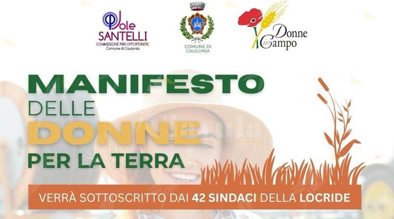 A Caulonia la sottoscrizione ufficiale del “Manifesto delle Donne per la Terra”