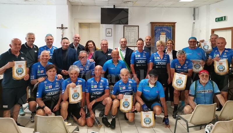 Pedalata della Legalità, il G.S. Casalgrande fa tappa a Siderno