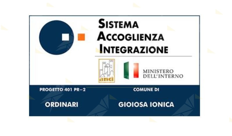 Il progetto SAI di Gioiosa Ionica cerca personale