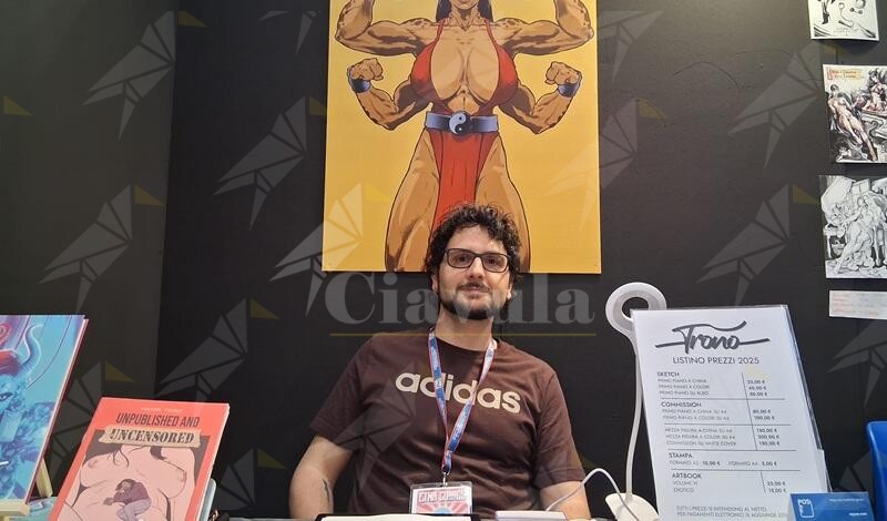 Intervista a Walter Trono, che ha disegnato una nuova storia di Dragonero