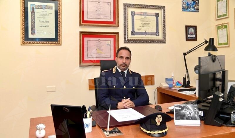 Francesco Muraca è il nuovo dirigente del Commissariato di Siderno