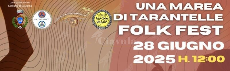 Caulonia si accende con “Una marea di Tarantelle – Folk Fest”