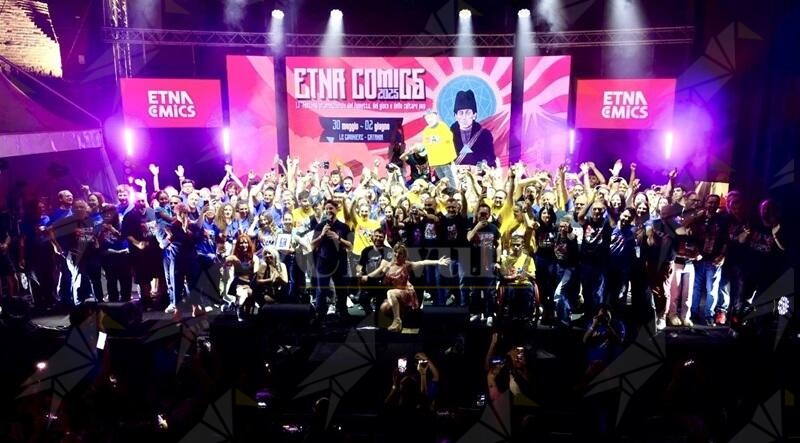 Etna Comics 2025 raggiunge quota 100.000 presenze