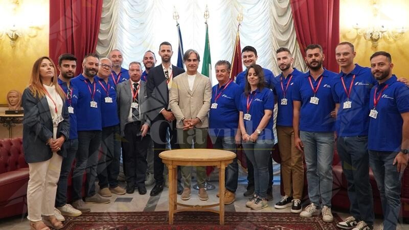 Giuramento dei nuovi capi tecnici RFI a Reggio Calabria: il saluto del Sindaco Falcomatà