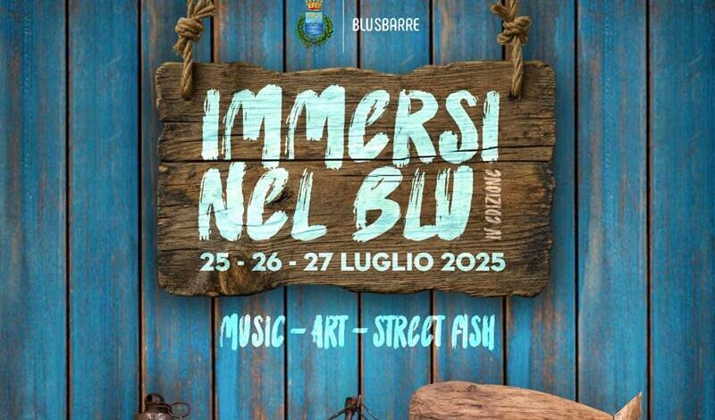 Torna a Siderno la quarta edizione di “Immersi nel Blu-Festival del Mare”