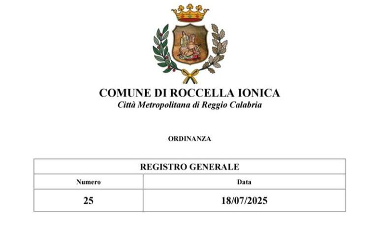 Divieto di balneazione tra Roccella Jonica e Caulonia