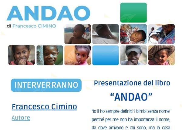 A Cinquefrondi la presentazione del libro “Andao” di Francesco Cimino
