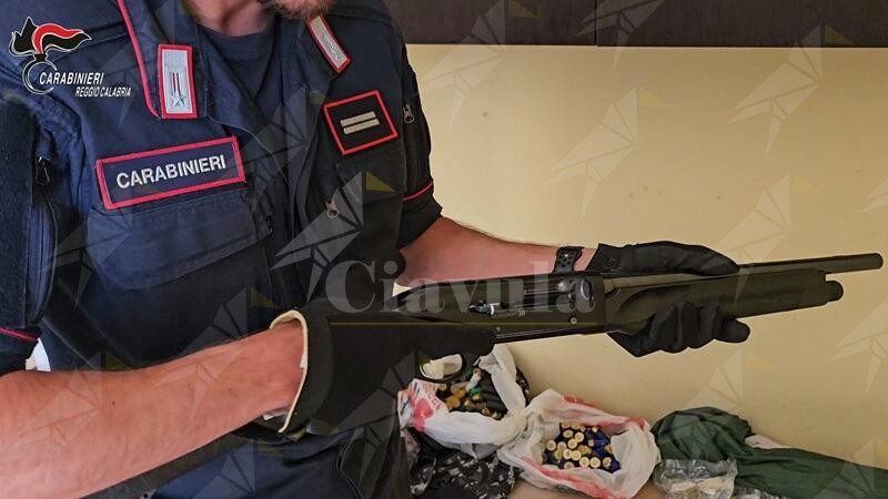 Reggio, droga e armi nascoste nelle aiuole e in auto abbandonate