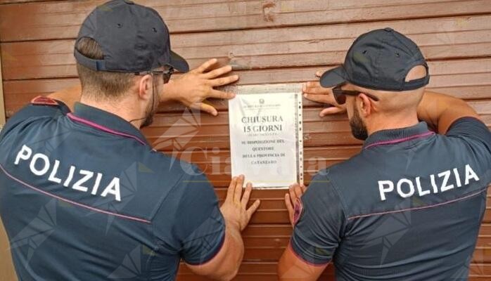 Il bar è frequentato da troppi pregiudicati, chiuso per 15 giorni
