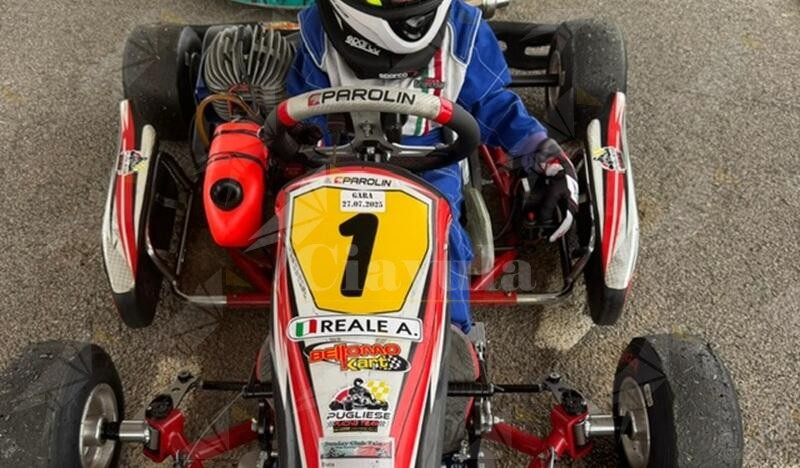 Marina di Gioiosa, la Pugliese Racing Team fucina di talenti: podi e debutti nella Coppa Italia di Karting