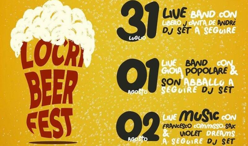 Tre serate di musica, tradizione e gusto per il Locri Beer Fest 2025