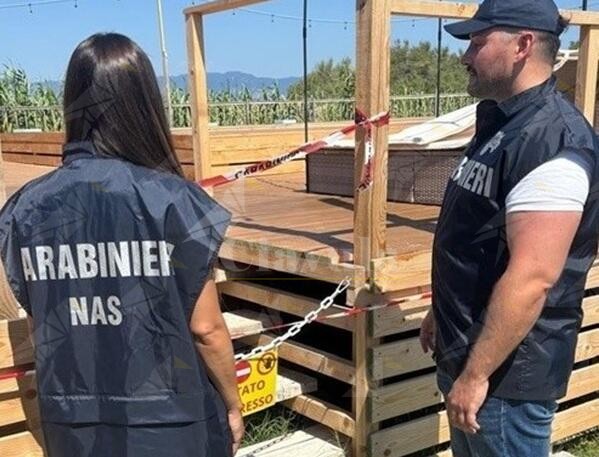 I NAS sequestrano una piscina abusiva del valore di 450 mila euro nel reggino