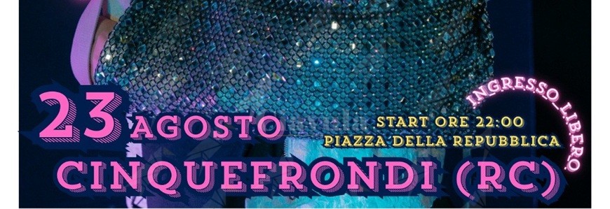 Al via il Cinquefrondi Summer Fest: stasera sul palco S.I.MO, OB e CamilWay – ingresso gratuito