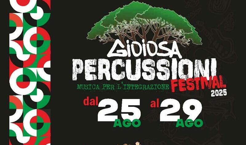 Tutto pronto per la IX edizione del “Gioiosa Percussioni Festival – Musica per l’integrazione”