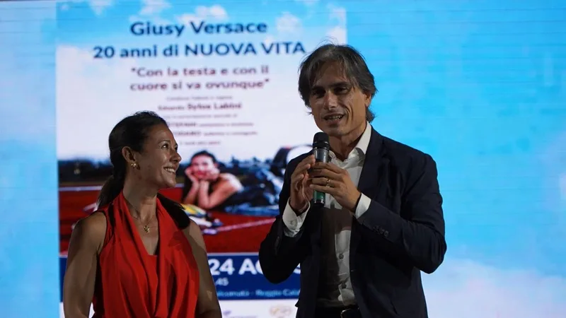 Giusy Versace, vent’anni di nuova vita: Reggio le rende omaggio Giusy Versace, vent’anni di nuova vita: Reggio le rende omaggio