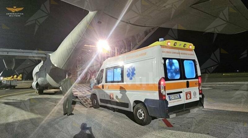 Volo salva-vita da Lamezia a Bologna per un ragazzo in gravi condizioni