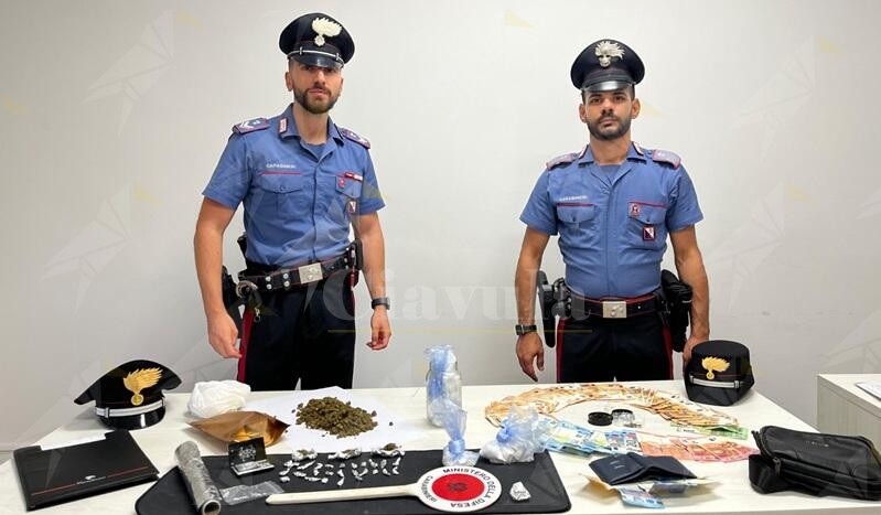 Nasconde la droga nella siepe vicino casa, arrestato