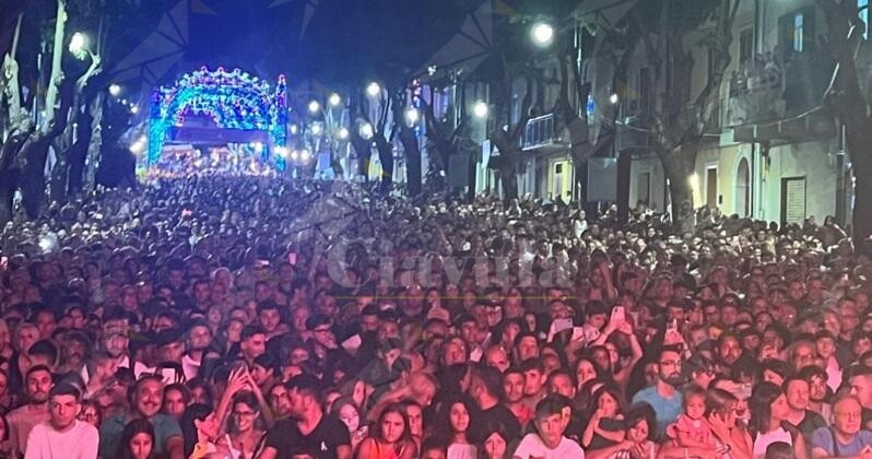 Cittanova gremita per la Festa Nazionale dello Stocco con Fedez