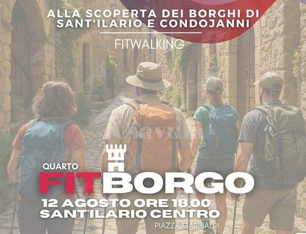 Torna “FitBorgo” alla scoperta dei borghi di Sant’Ilario e Condojanni
