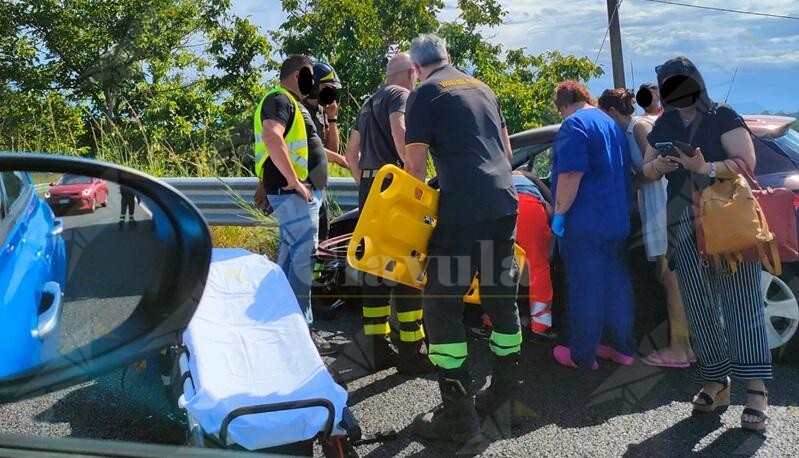 Incidente stradale sulla SGC Ionio Tirreno nei pressi di Melicucco