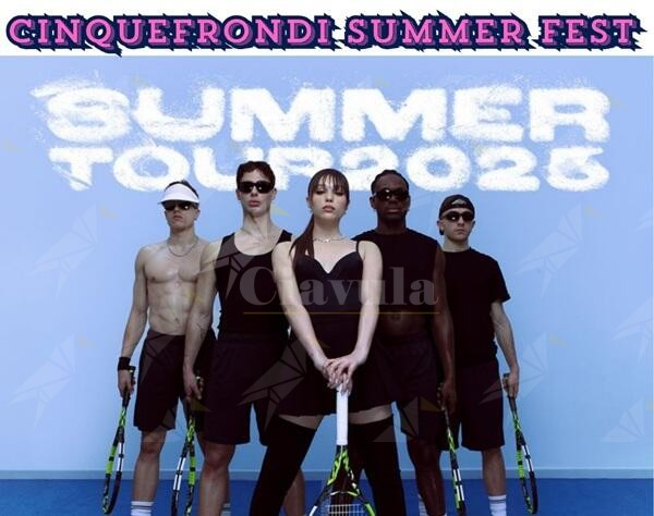 Tutto pronto per il Cinquefrondi Summer Fest 2025 con Camil Way, Eman, Sarah Toscano e tanti altri Tutto pronto per il Cinquefrondi Summer Fest 2025 con Camil Way, Eman, Sarah Toscano e tanti altri
