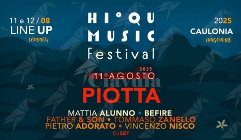 Caulonia ospita l’Hi_Qu Music Festival: due giorni di musica, parole e cultura