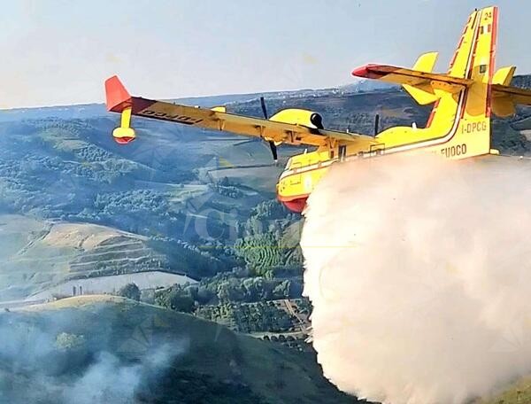 Vasto incendio nel comune di Mileto, necessario l’intervento dei vigili del fuoco Vasto incendio nel comune di Mileto, necessario l’intervento dei vigili del fuoco
