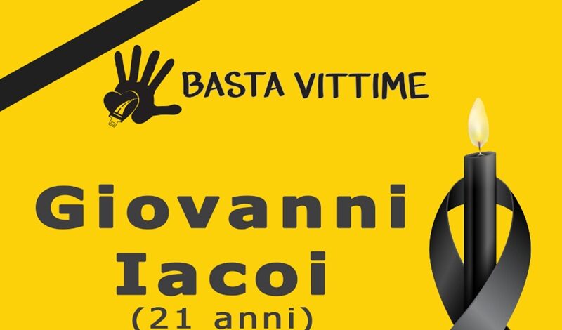 Ennesima tragedia sulla SS16: la Calabria piange Giovanni Iacoi