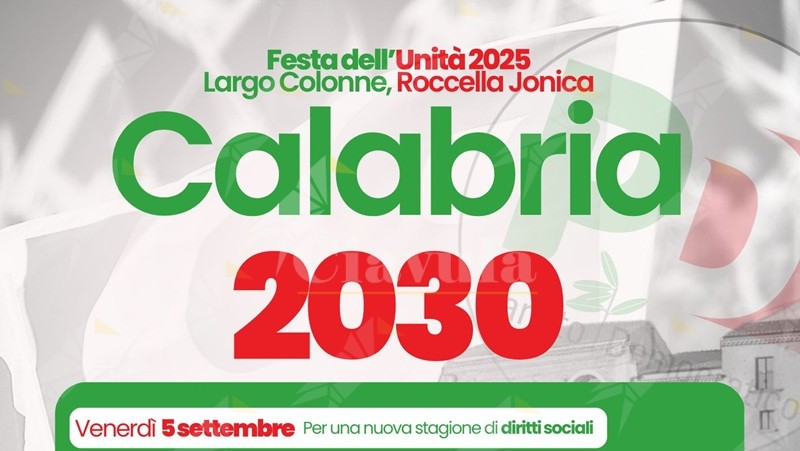 Festa dell’Unità 2025: Il Circolo PD di Roccella Ionica annuncia il programma ufficiale