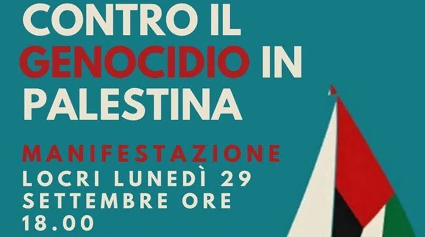 Il SAI di Gioiosa Ionica aderisce alla manifestazione pro Palestina di Locri
