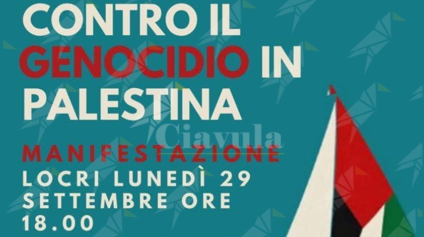 Il SAI di Gioiosa Ionica aderisce alla manifestazione pro Palestina di Locri