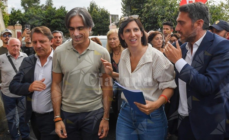 Schlein e Tridico in visita all’ospedale di Polistena. Falcomatà: “La sofferenza dei cittadini della Piana è paradigma del disastro della sanità calabrese”
