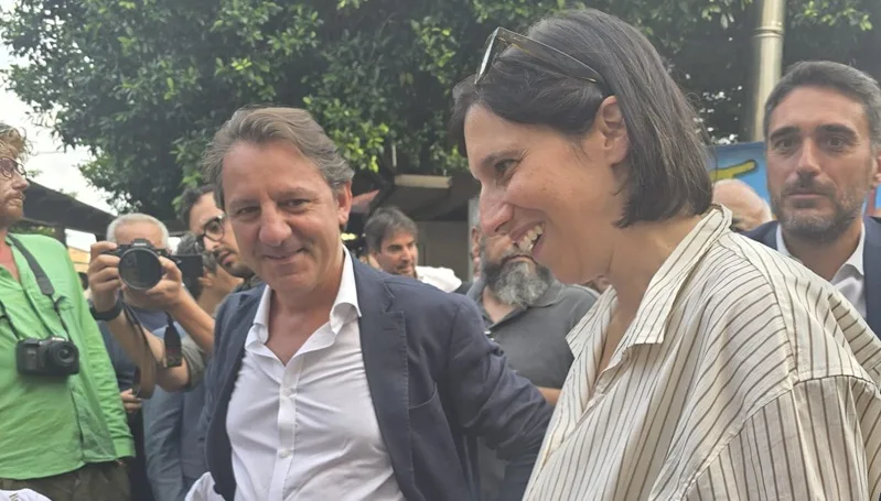 L’arrivo di Pasquale Tridico ed Elly Schlein a  Camini – Video