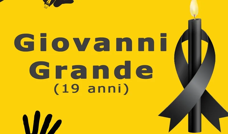 Giovanni Grande, un’altra vita spezzata sulla SS106 Giovanni Grande, un’altra vita spezzata sulla SS106